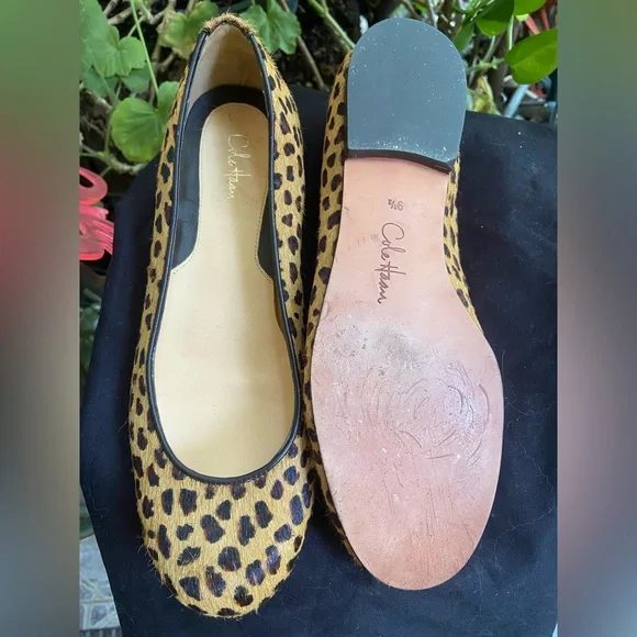 Cole Haan leopard woman’s flats - Picture 4 of 6